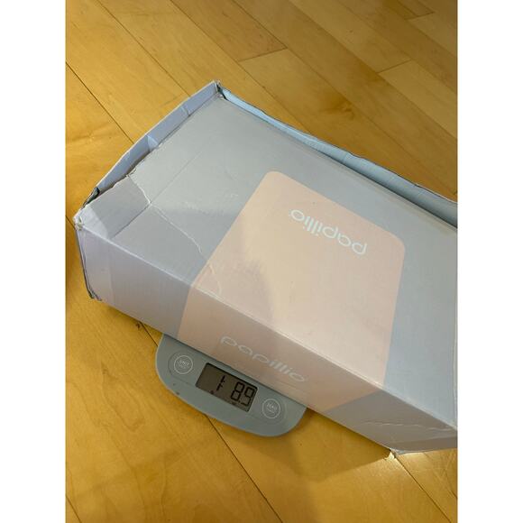 Birkenstock Papillio - Glenda Suede Leather Textile in Midnight - size 39/US 8 - Picture 8 of 8